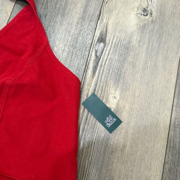 Wild Fable Red Halter Vest - Picture 3 of 6